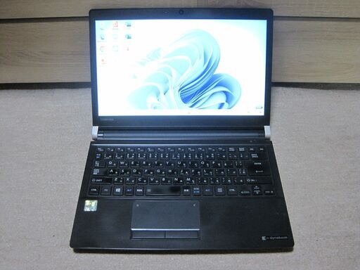 コンパクト Win11 Pro 最新バージョン東芝TOSHIBA dynabook R73/J Core i3-7100U メモリ8GB M.2 SSD128GB+HDD640GB Office2021 Bluetooth Webカメラ 無線