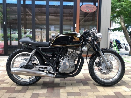 値下げ！HONDA！GB250 クラブマンMC10 黒/金オールペイントセパハンシングルシートカフェレーサー実働 (たか) 石和温泉のホンダ の中古あげます・譲ります｜ジモティーで不用品の処分