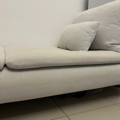 【値下げ承ります】IKEA ソーデルハムン 廃盤カラー：ホワイト ソファの画像