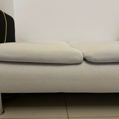 【値下げ承ります】IKEA ソーデルハムン 廃盤カラー：ホワイト ソファの画像