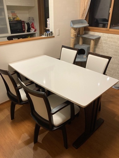 ダイニングテーブル5点セット