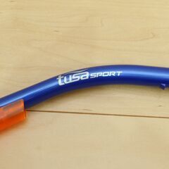 美品 ツサスポーツ(tusaSPORT) シュノーケル マスク 2点セット シリコーン製 子ども用の画像