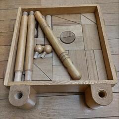 差し上げます　積み木の画像