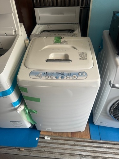 東芝 TOSHIBA 2007年製 洗濯機 動作確認済み