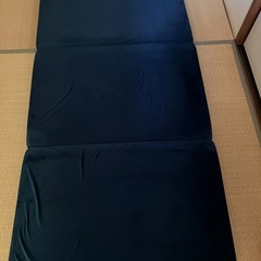 高反発三つ折りマットレス
