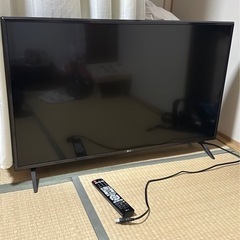 ジャンク品　LG43インチTV
