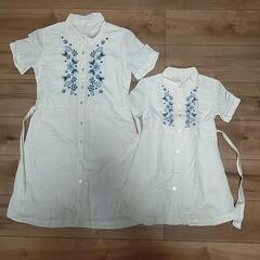 GAPKids♡110&150サイズ 綿100% 花柄 刺繍 ワンピースの画像