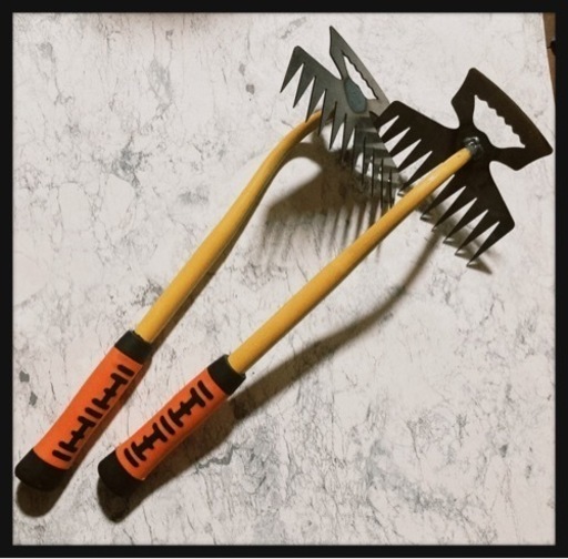 ご購入者様決定꒰未使用꒱雑草 草むしり器具 草抜き 草刈り 2個セット  庭いじり 園芸用品