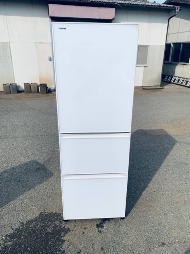 東芝ノンフロン冷凍冷蔵庫　GR-H38SXV (ZW)