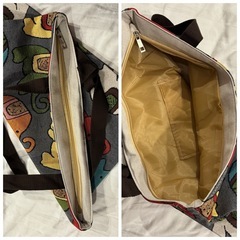 新品未使用 ゾウ柄バック の画像