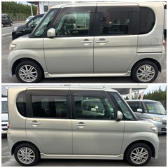 🉐H22ダイハツタントカスタム2WD‼️78,000㌔‼️ 検7年4月‼️ナビBカメラの画像