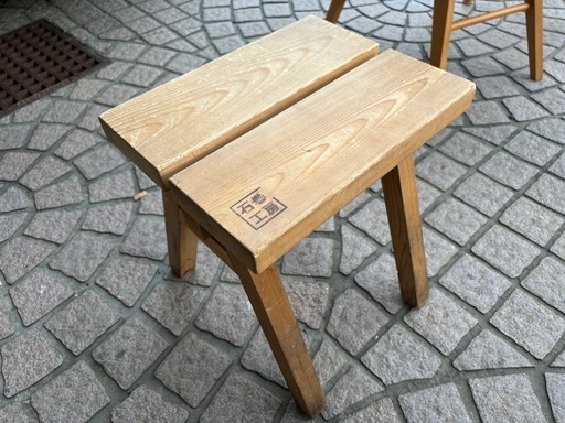 石巻工房　木製イス