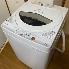 TOSHIBA 洗濯機5kg