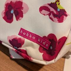 最終値下げ【新品未使用】ハッカキッズ　hakka kids　リュック　ベビー　キッズ　花がら　ムック本の画像