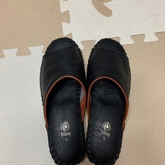 パンジーのスリッパ