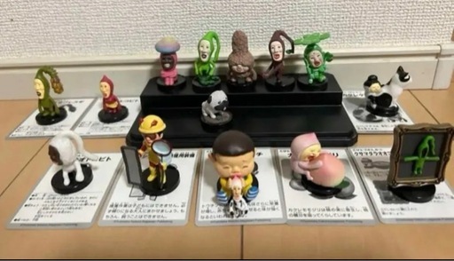 こびとづかん フィギュア14種セット売り (RIKO) 片倉の