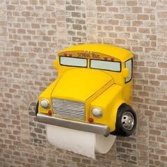 トイレットペーパーホルダー アメリカン雑貨 スクールバス型 アメ...