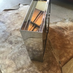 ステンレス吊収納ミニ棚の画像