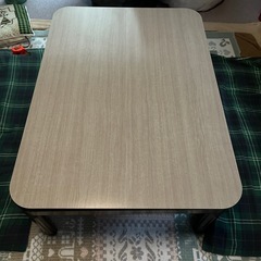 決まりました！こたつテーブルの画像