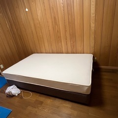 受け渡し予定者決定！★無印良品脚付きセミダブルベッド 2層式★☆...
