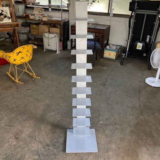 金属製 ブックタワー ブックシェルフ コレクションスタンド