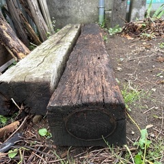 中古枕木(約2M 14cm×20cm)