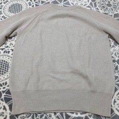 【ユナイテッドアローズ】サマーニット メンズ ベージュの画像