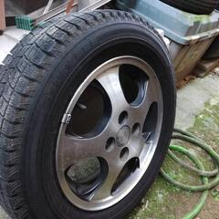 【受け渡し者決定】スズキ　kei用スタッドレスタイヤ165/70R14