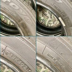 「3」　155/65R14  中古タイヤ2本の画像