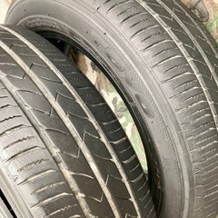 「3」　155/65R14  中古タイヤ2本の画像