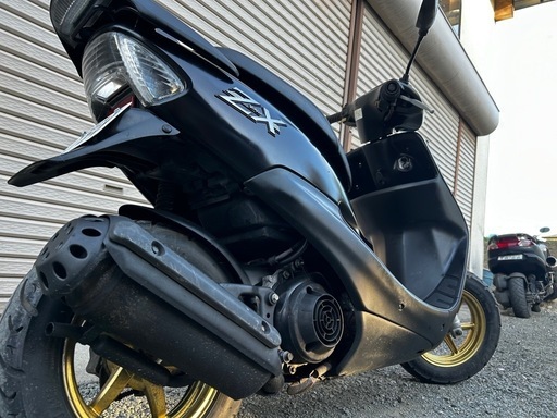 【販売済】☆配送可！ まだまだ上がるガソリン高騰の強い味方！ 希少な純正ZX！　 メーター振り切り！ 社外部品多数でお買い得！  ホンダ ライブディオZX AF35 実働品☆