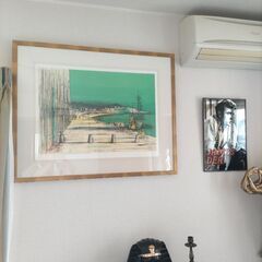 (取引中) リトグラフ「ガリオン船の旅」