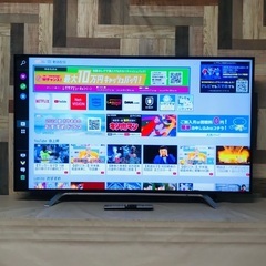 即日受渡❣️東芝 4K55型 タイムシフト YouTube、Netflix視聴可能 39500円