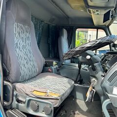 日産ビックサム、10t深ダンプ、最大積載量10500㎏、KL-CD48E、平成16年、MT7速、走行18万7千、軽油、GE13、車検令和7年7月、福岡発の画像