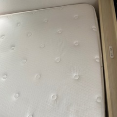 セミダブルマットレス&セミダブルマットフレームの画像