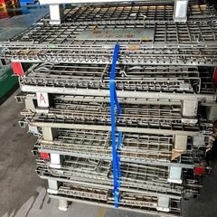鉄カゴ メッシュパレット　網カゴの画像