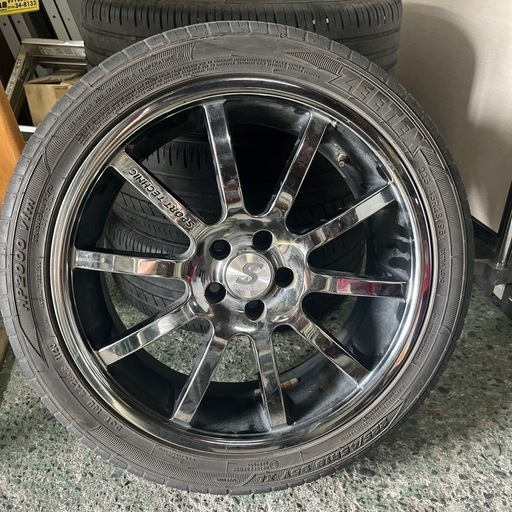 スポーツテクニック　18インチホイール　18×7.5JJ　4本セット