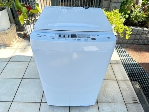 (美品) Hisense 洗濯機 2023年製
