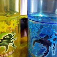 プラスチックコップ2個の画像