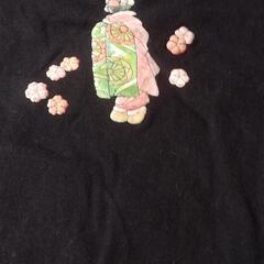 半袖Tシャツ・舞子と桜・Mサイズ・発泡ブリントの画像