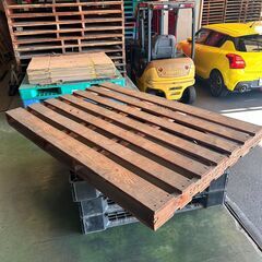 木製パレット 両面 1.8m×1.2m×12cm 5枚セット