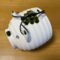 【未使用品】値下げしました❗️萬古焼の蚊遣り豚 の画像