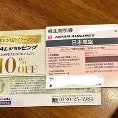 日本航空（JAL）2024年春　株主優待セット の画像