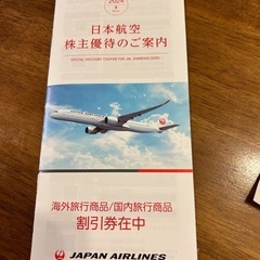 日本航空（JAL）2024年春　株主優待セット 
