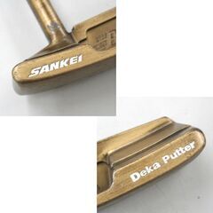 希少 デカパター SANKEI B-29 フェース幅17cm 34インチ ピン型 右利き 純正スチールシャフト グリップにヒビ有り 札幌市 清田区 平岡の画像