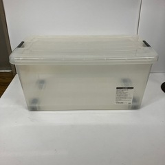 K2407-764　ダイカポリマー トラックボックス350 キャスター付き 収納ケース キズ汚れ有りの画像