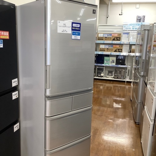 SHARP シャープ 5ドア冷蔵庫 SJ-W412E-S 2019年製【トレファク 川越店】