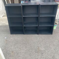 A-763カラーボックス　黒　ブラック　1個400円で〜　
