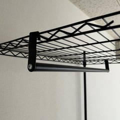 衣類ラック‼️ローラー付きで楽々移動
の画像