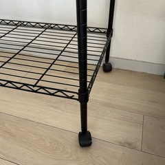 衣類ラック‼️ローラー付きで楽々移動
の画像